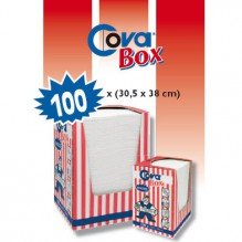 COVA BOX- de professionnele doeken 8 x 100 doeken (30,5 x 38cm)